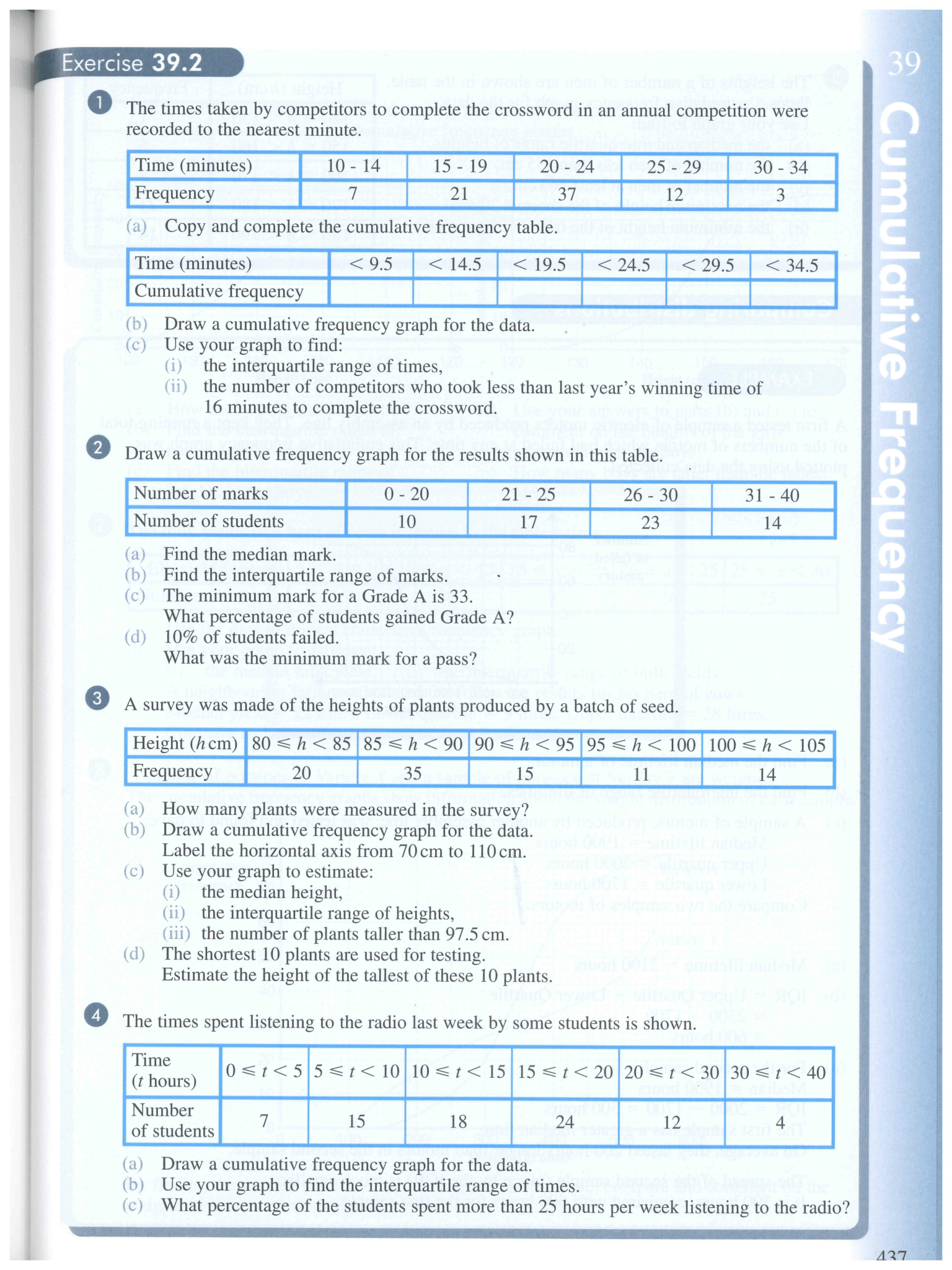 Mathematics for AQA GCSE Intermediate Tier